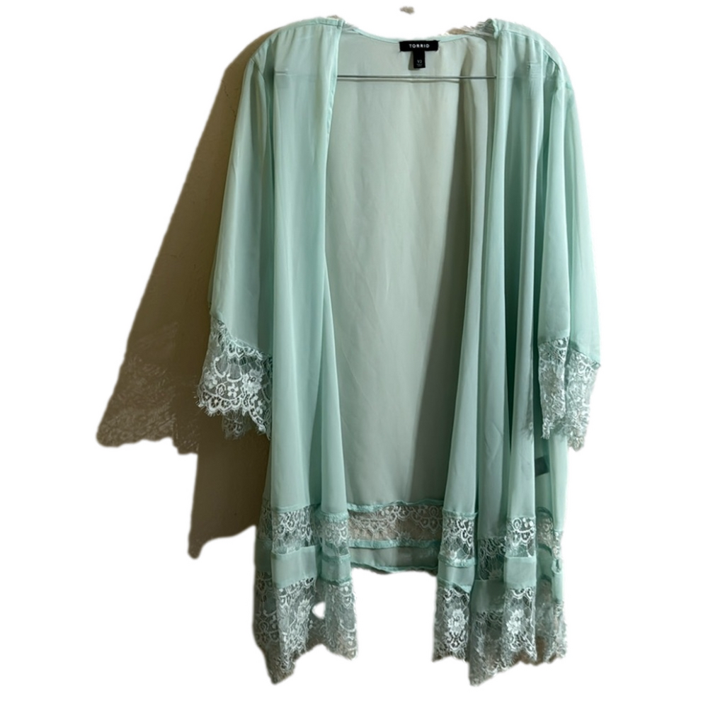 Torrid Chiffon Kimono